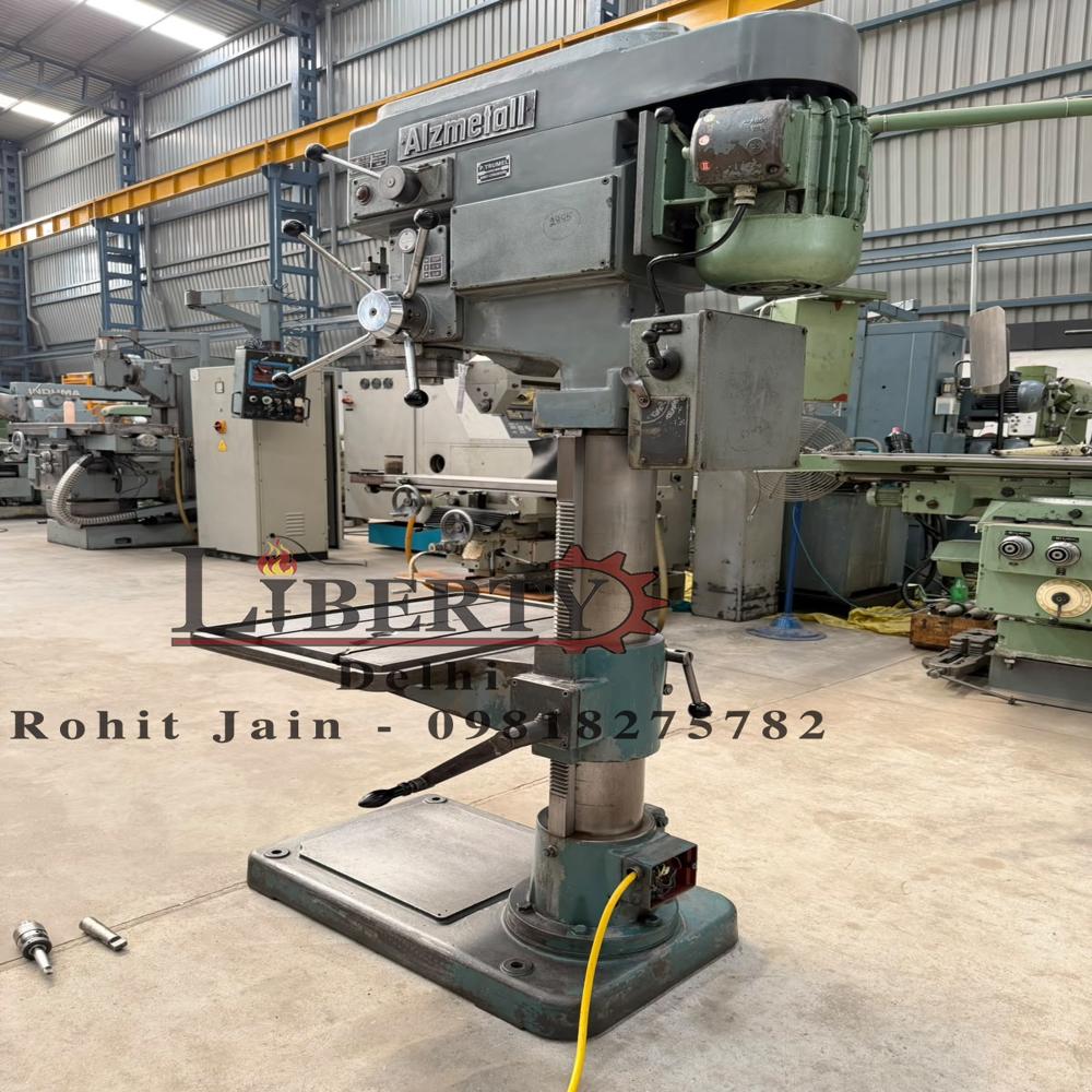 Alzmetall Germany Automatic Feed Pillar Drill Machine