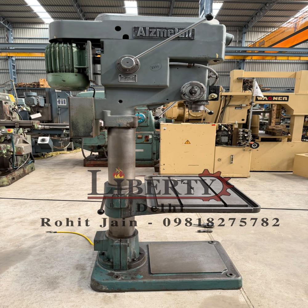 Alzmetall Germany Automatic Feed Pillar Drill Machine