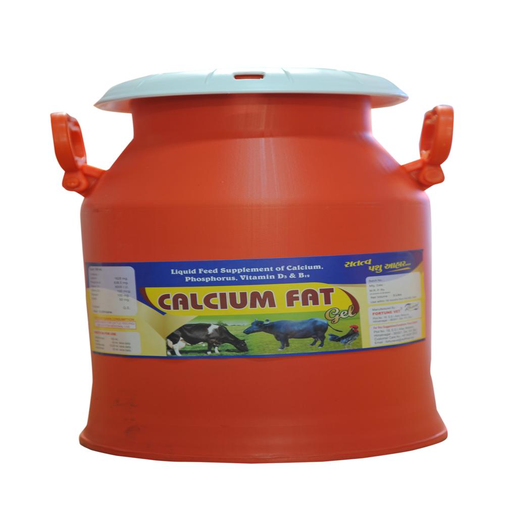 Calcium Fat Gel milk can 10 litre