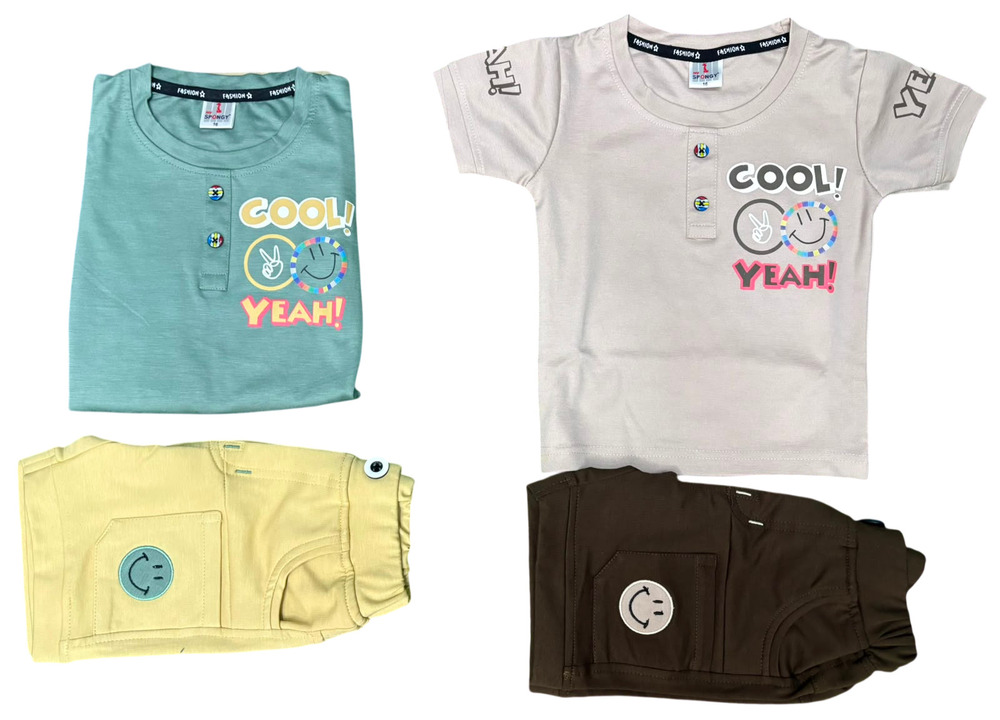 Baby Boys Cotton Casual Wear Set