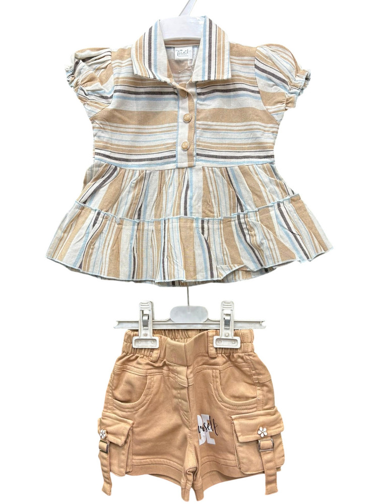 Kids Girl Short Frock With Half Pant