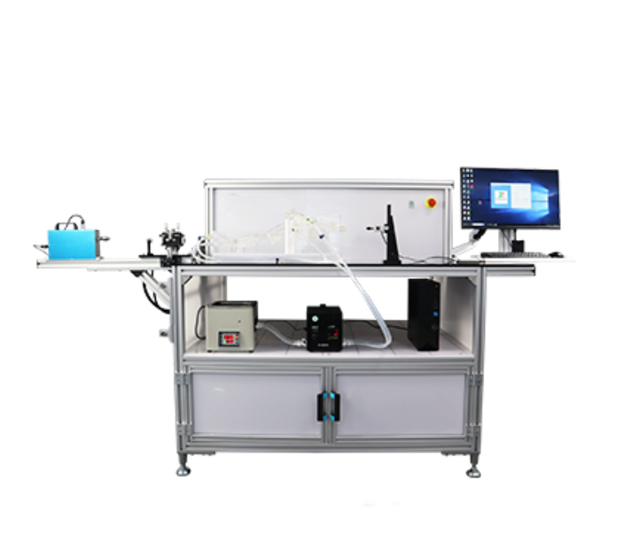 Guidewire Pushing Force Tester - Aluminum Alloy Frame 1300x700x1500 mm, 0-20 N Range | PLC Control, Multi-Axis Fixture, Real-Time Curve Analysis