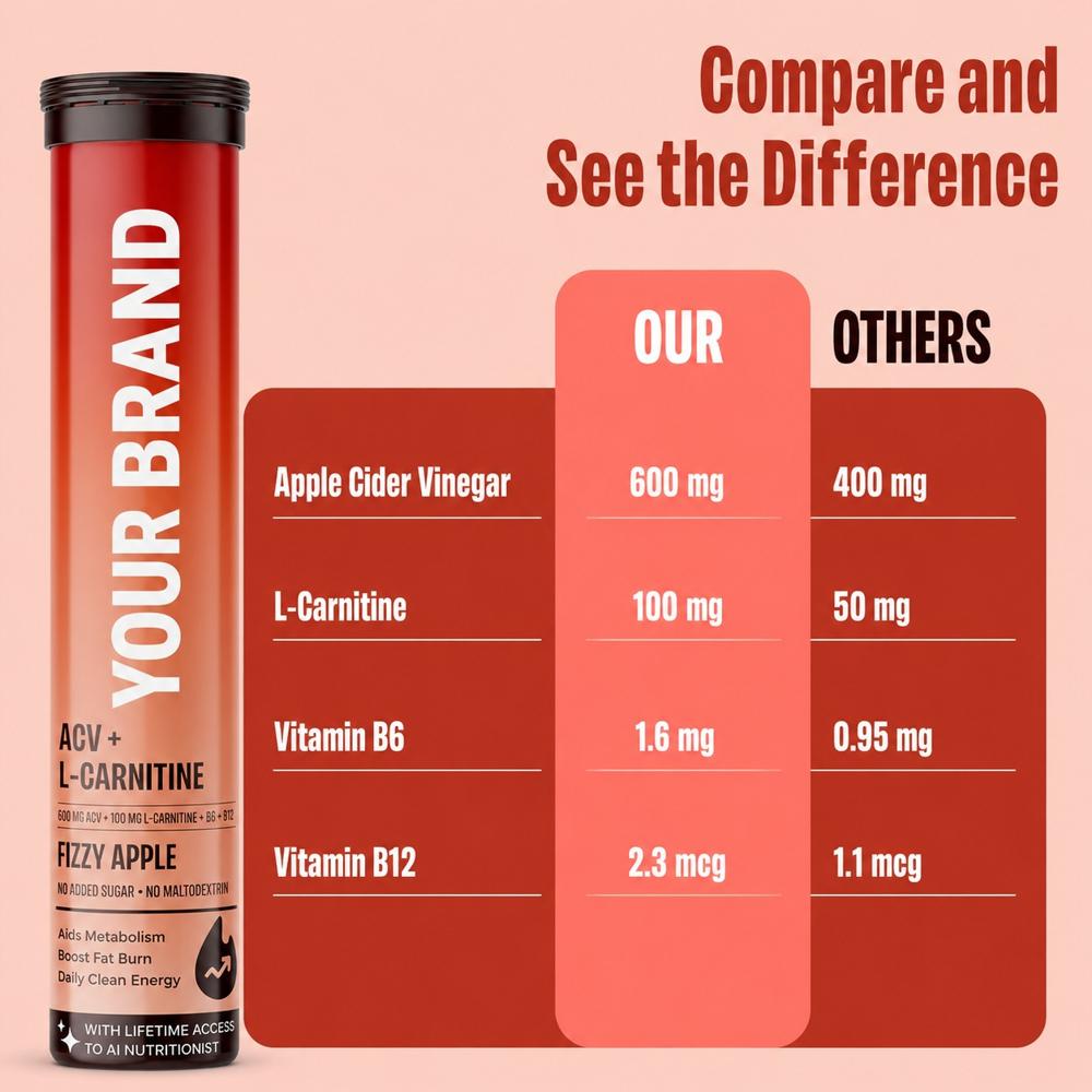 L-Carnitine Effervescent Tablet