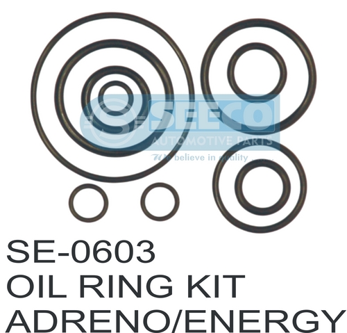 'O' Ring Kit - Steel, Aluminum | Dimensions: 60x85x10 mm, Weight: 70-160 g, Color Coated, Ideal for Automotive Rubber Components