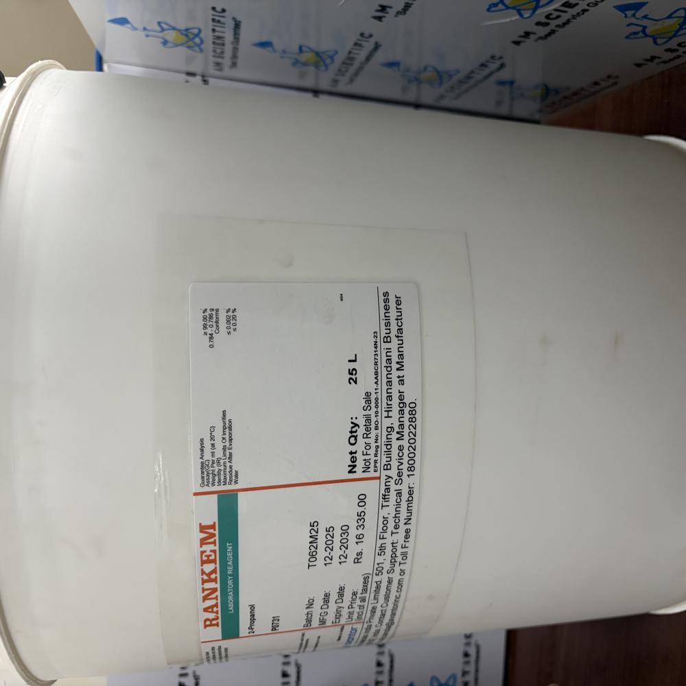  2-Propanol Rankem 25Ltr