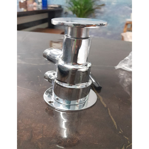 Round Shape Foot Operated valve for Sink