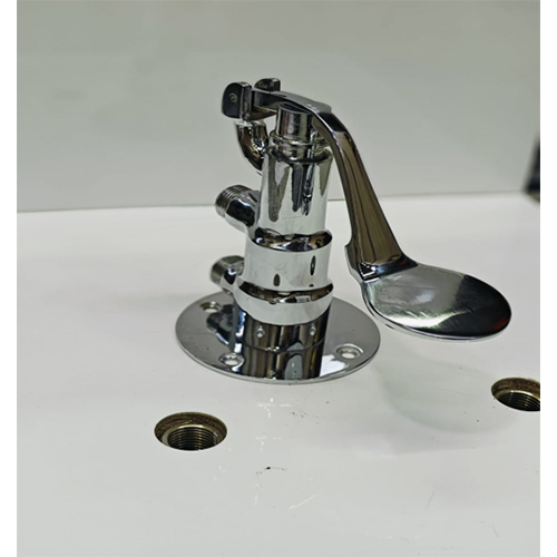 Foot Operated Valve with Handle for Sink