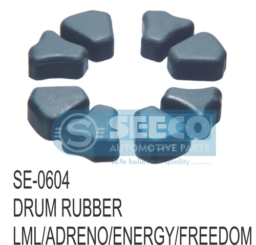 Sturdy Design Drum Rubber