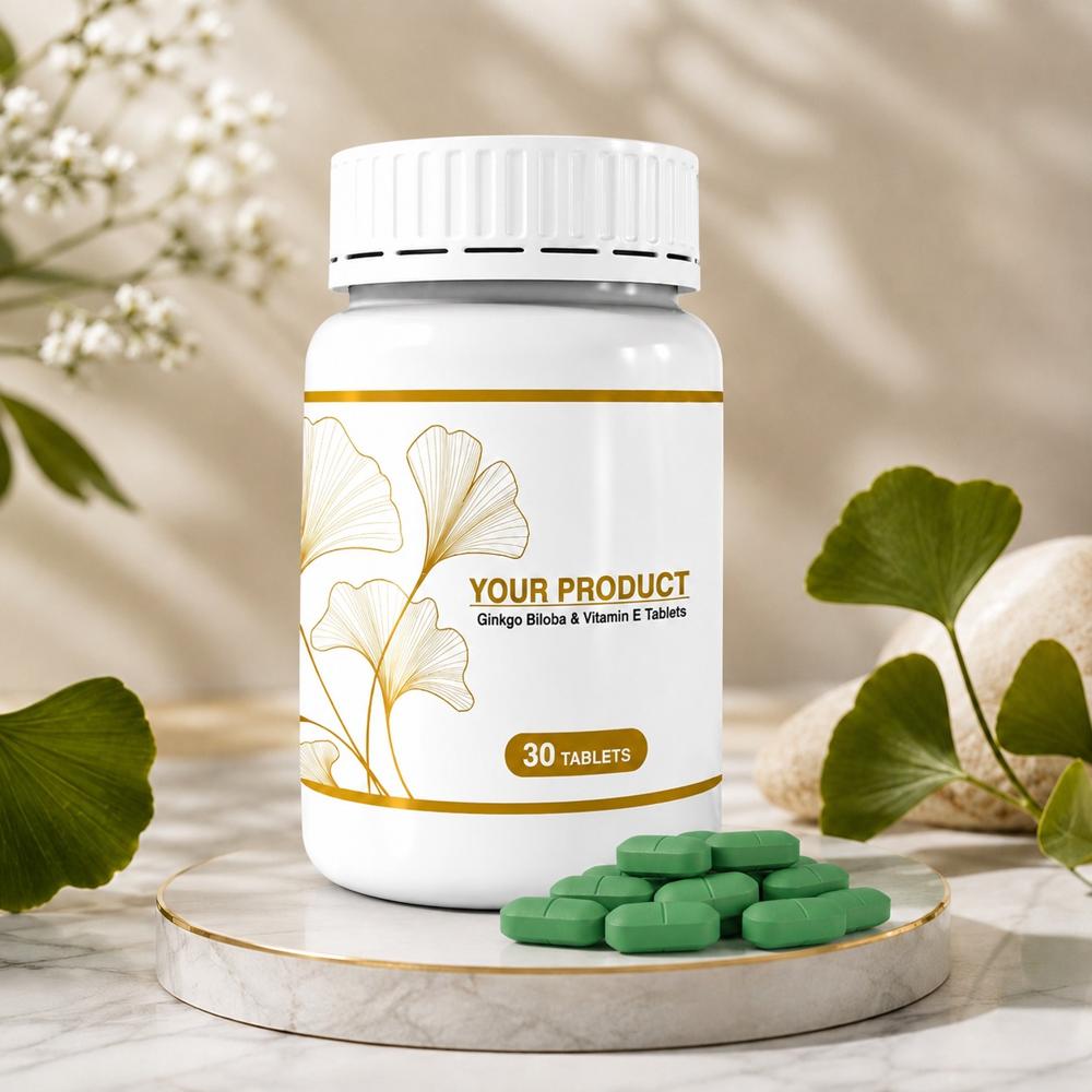 Ginkgo Biba And Vitamin E Tabletslo