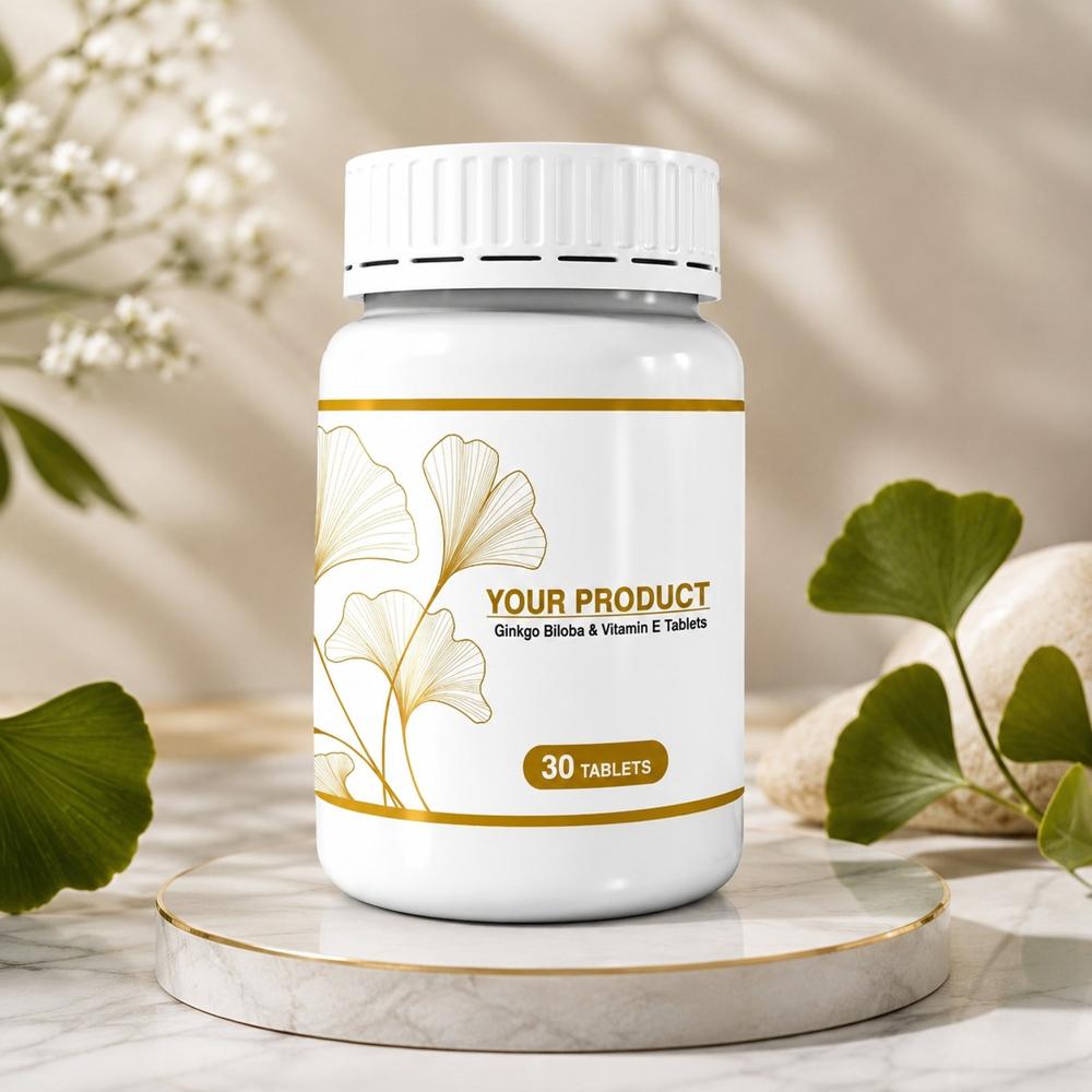 Ginkgo Biba And Vitamin E Tabletslo