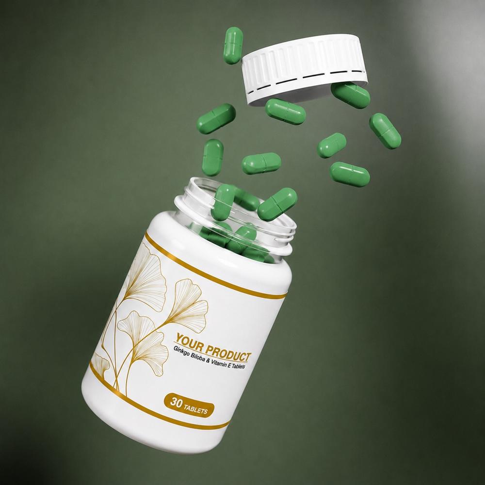 Ginkgo Biba And Vitamin E Tabletslo