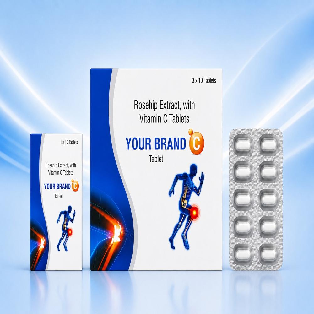 Rosehip Extract Vitamin C Tablets