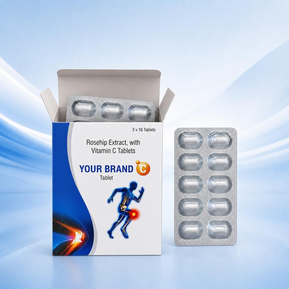 Rosehip Extract Vitamin C Tablets