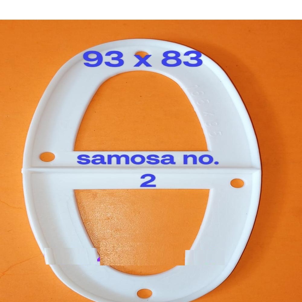 Samosa No. 2 93 x 83 mm Duplex Cutting
