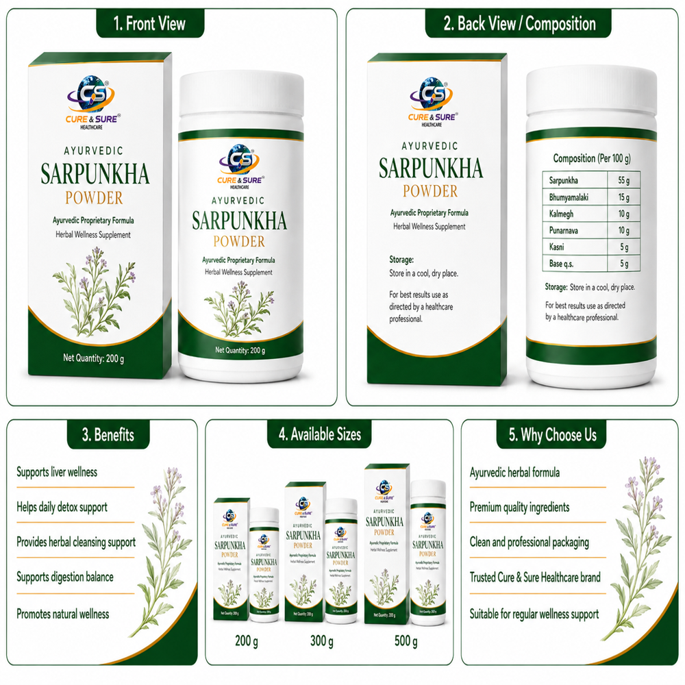 Ayurvedic Sarpunkha Powder Third Party Manufacturing