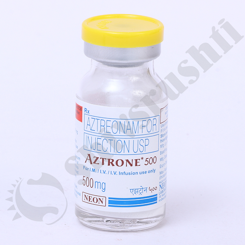 Aztrone 500 Injection - Life Span: 24 Months