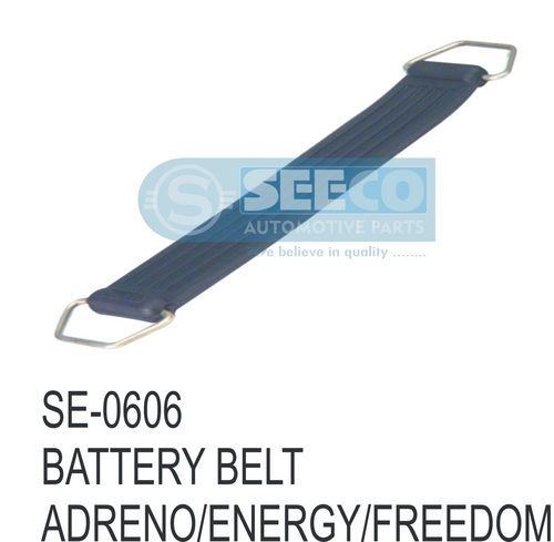 Battery Belt - Natural Rubber EPDM, 150-450 Grams Weight | Sturdy Design, Durable Performance