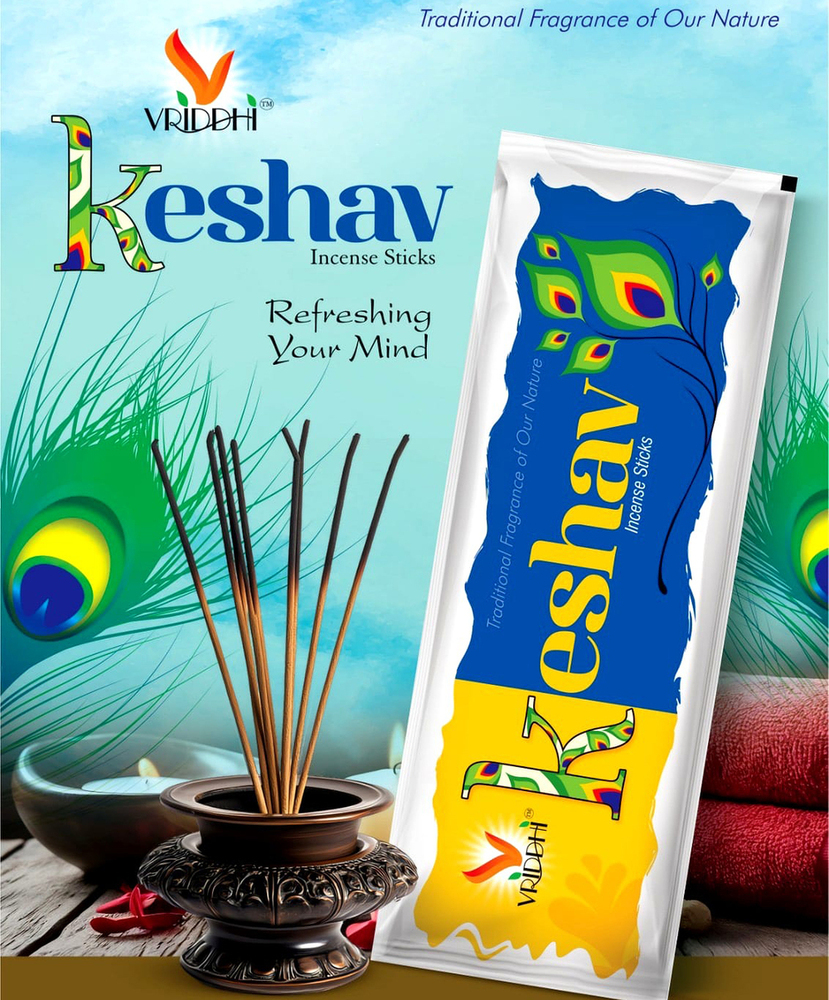 90g Keshav Incense Sticks