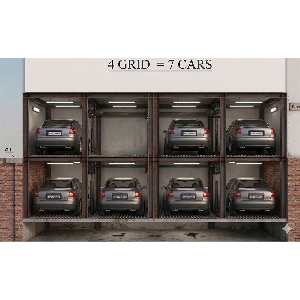 G-1 Pit Puzzle Parking