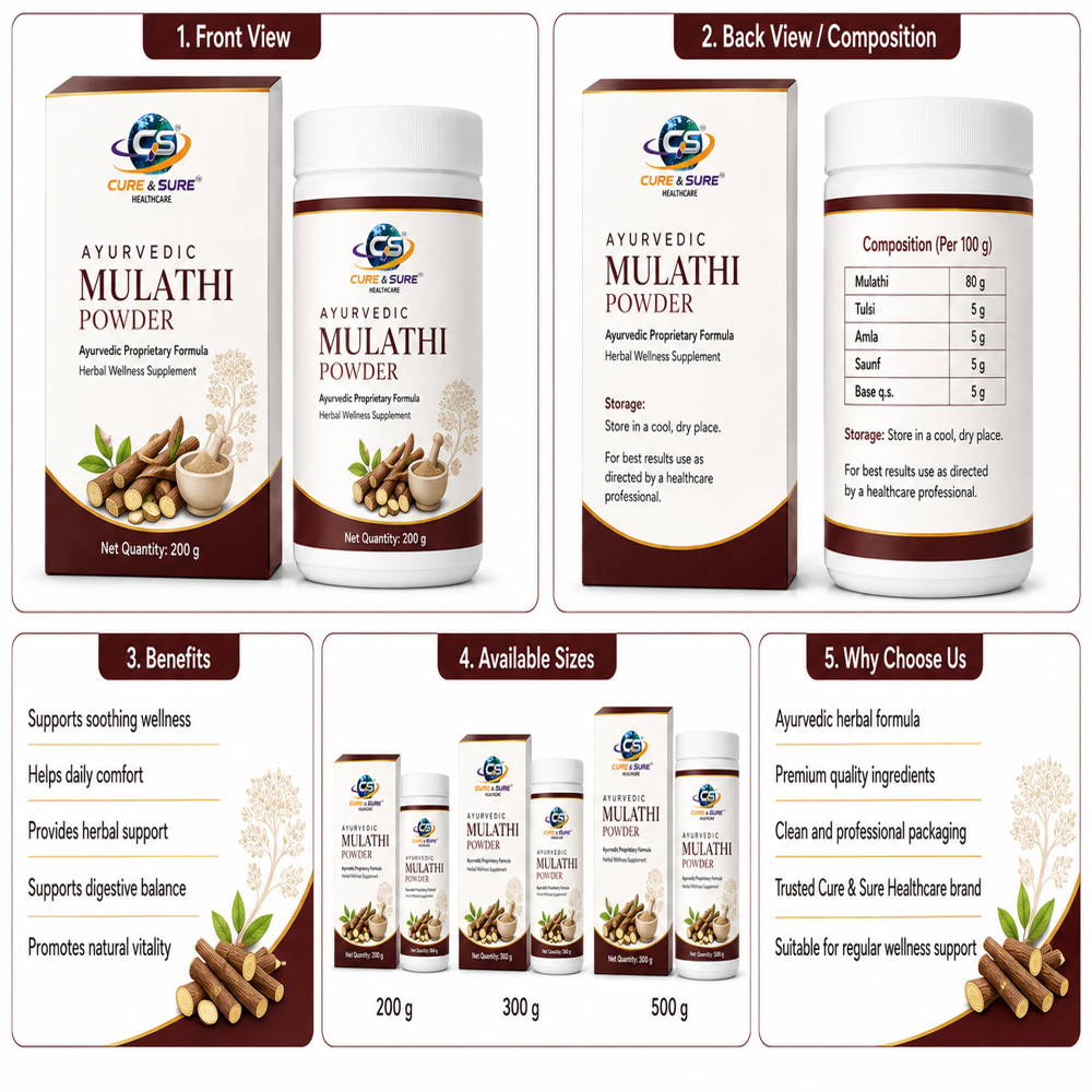 Ayurvedic Mulathi Powder Third Party Manufacturing