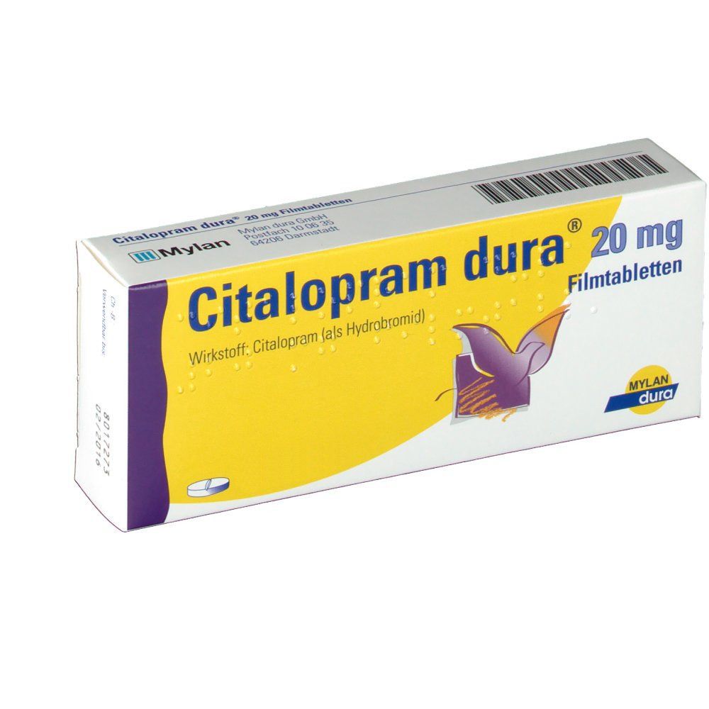 Citalopram Dura 20mg