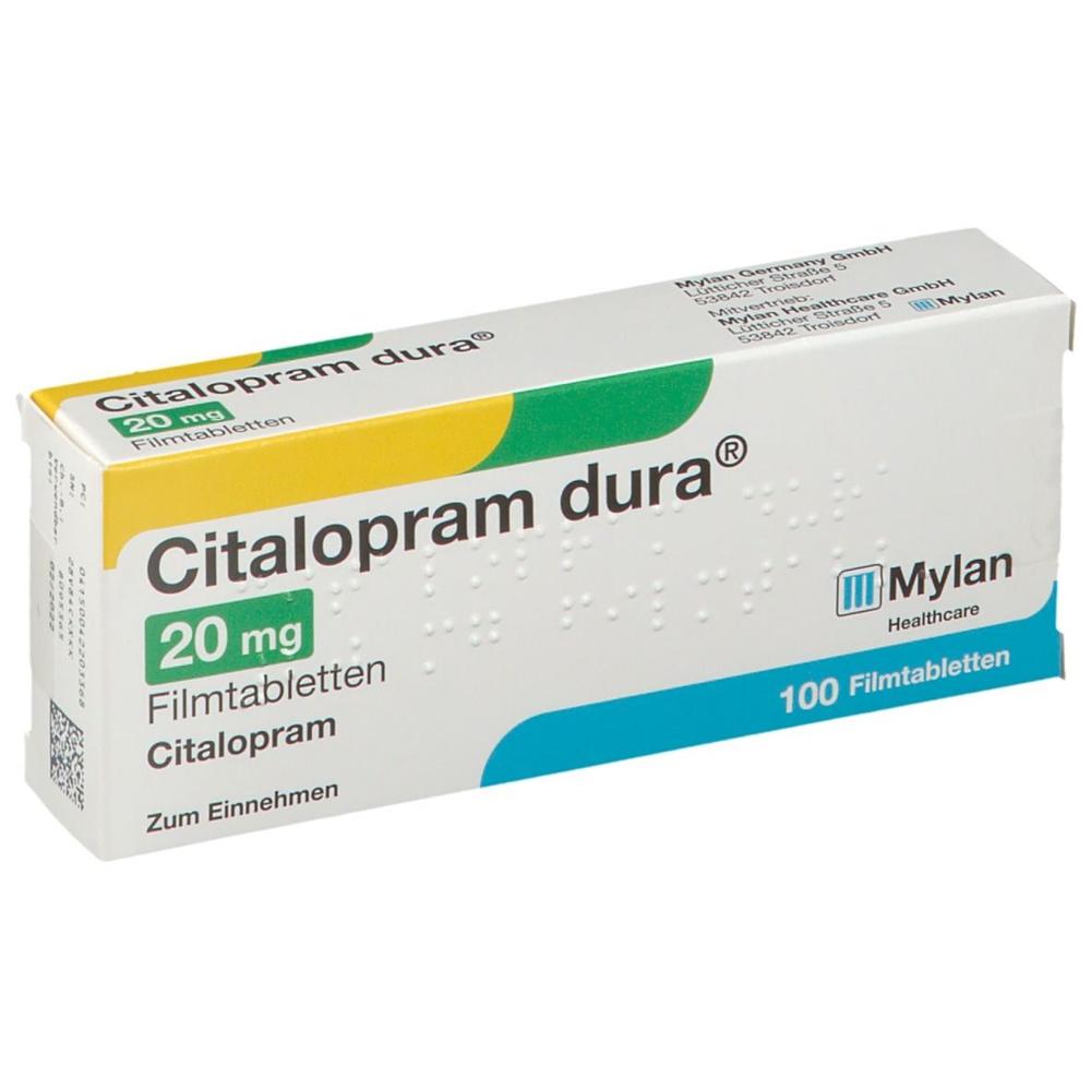 Citalopram Dura 20mg