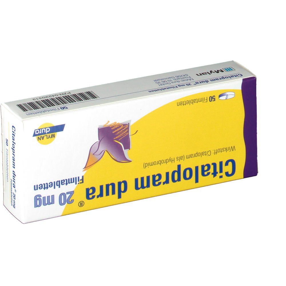 Citalopram Dura 20mg