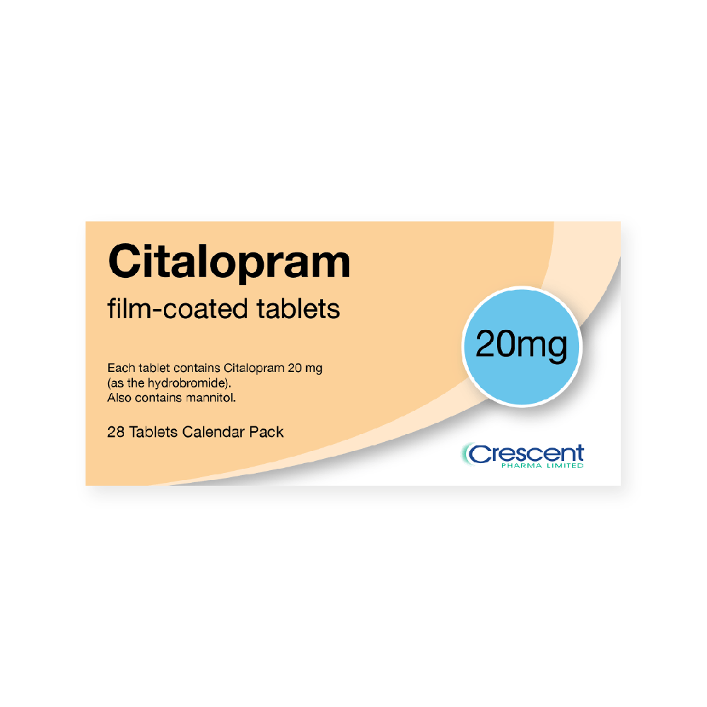 Citalopram 20 Mg Tablets