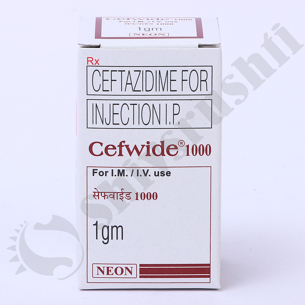 Cefwide 1000 (Ceftazidime) Inj. - Drug Type: Injection