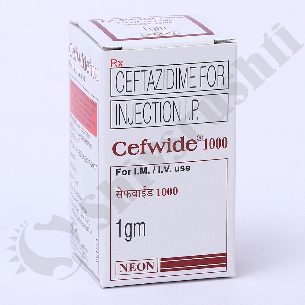 CEFWIDE 1000 (CEFTAZIDIME) INJ.