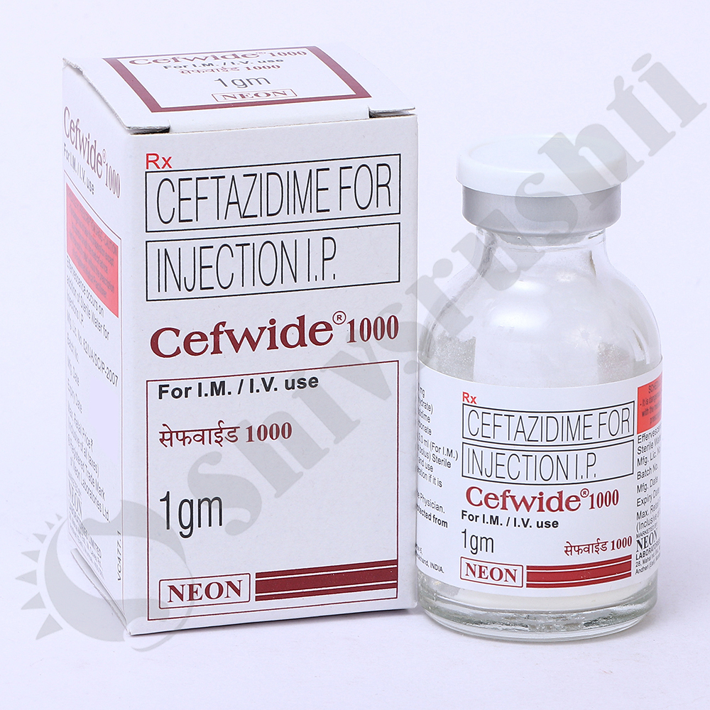 CEFWIDE 1000 (CEFTAZIDIME) INJ.