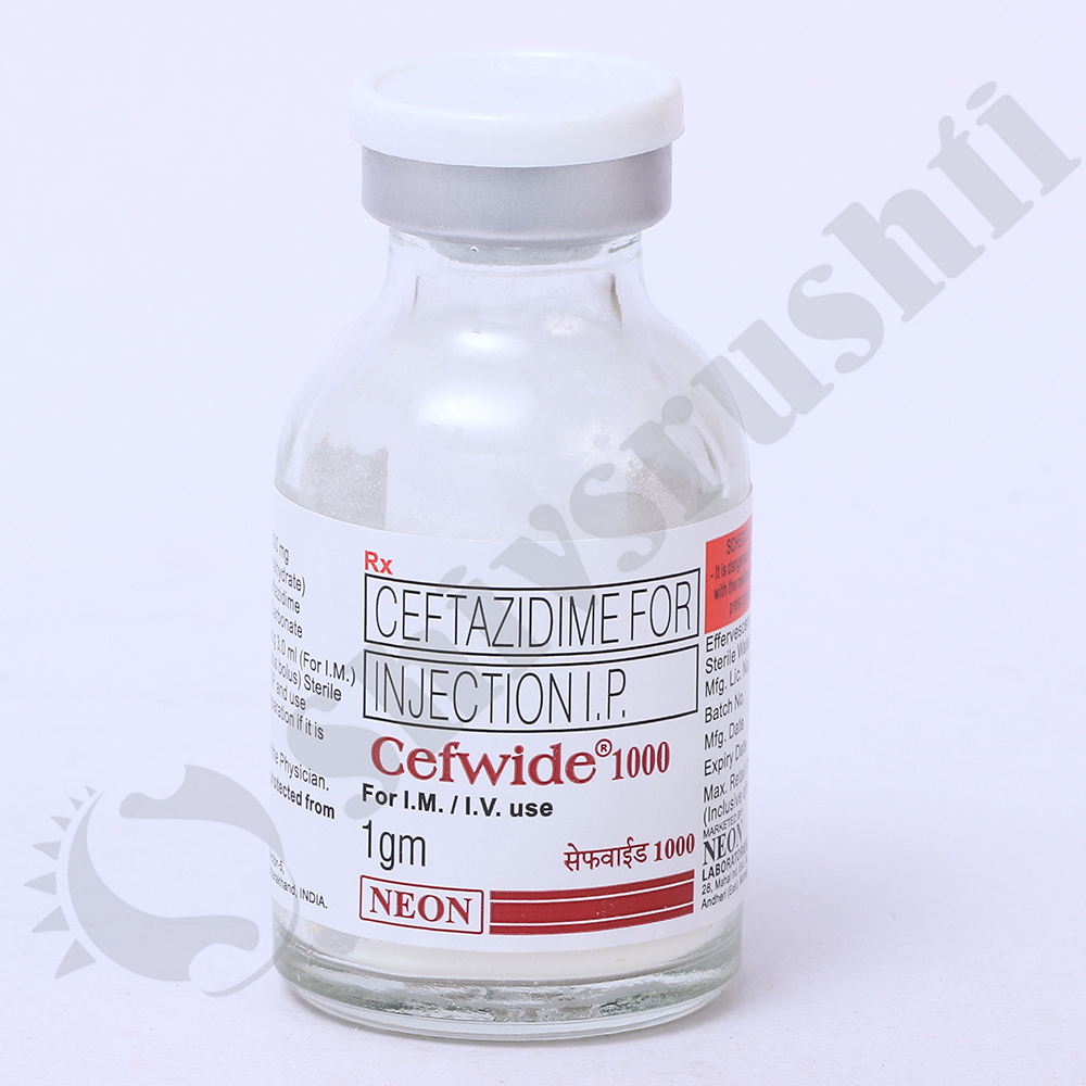 CEFWIDE 1000 (CEFTAZIDIME) INJ.