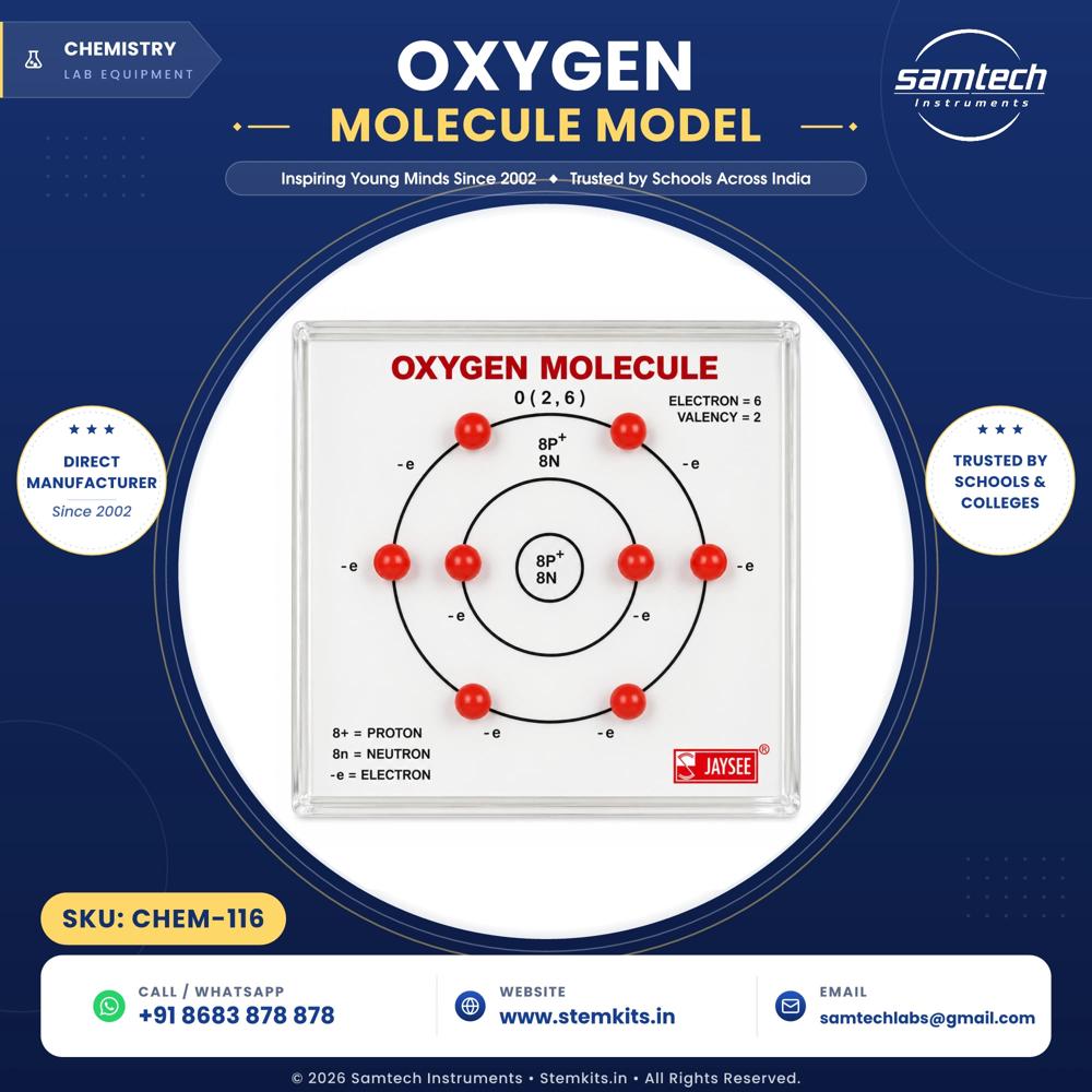 Oxygen Molecule Model