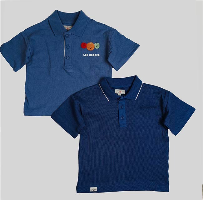 B16650 | LEE COOPER Boys Collar T-Shirts