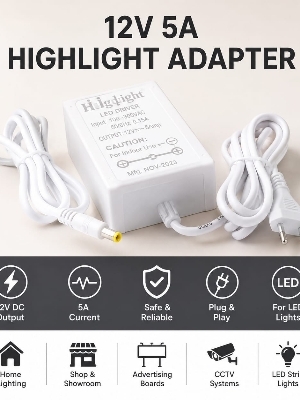 12v ,5amp led adopter