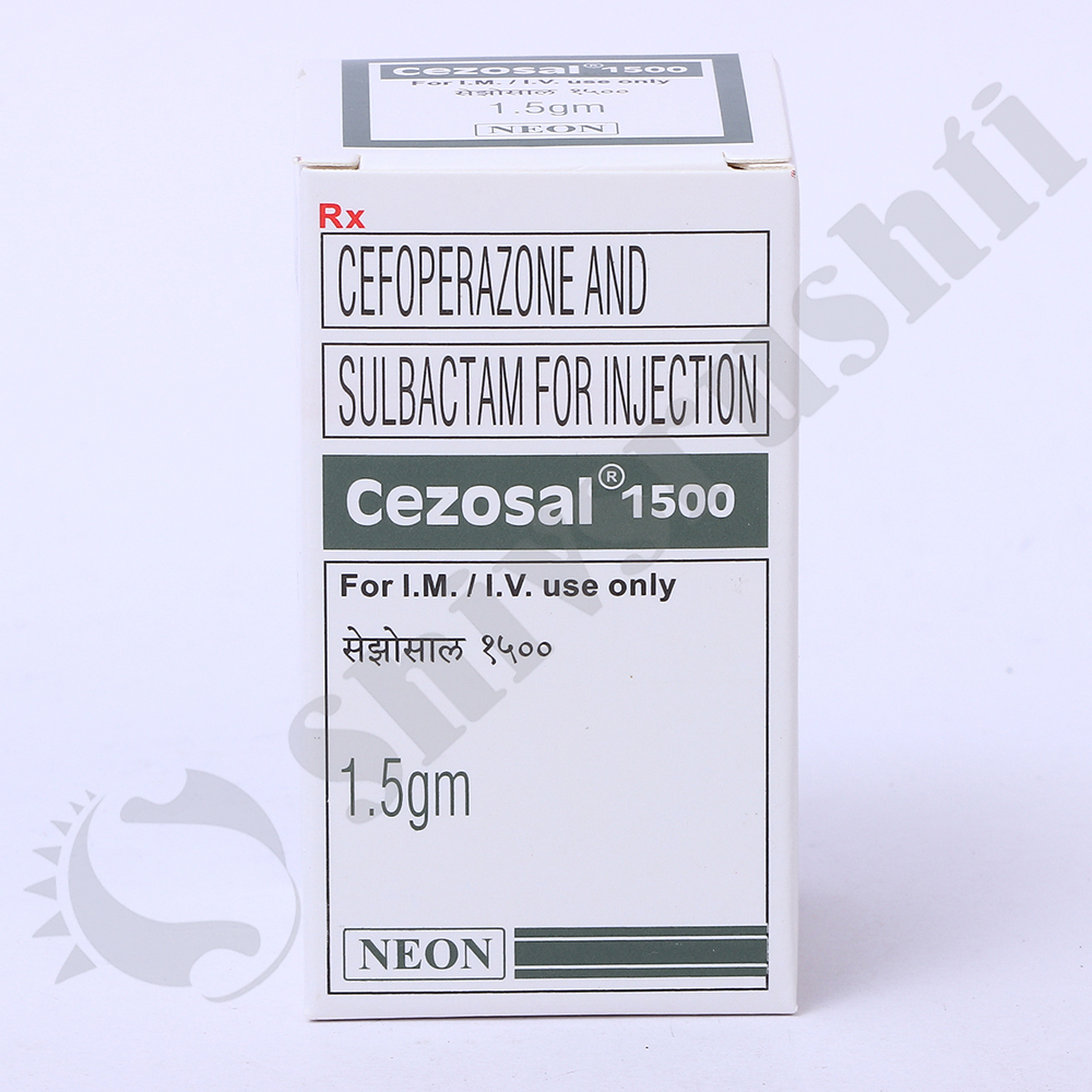 Cezosal 1500 - 1.5Gm - Drug Type: Injection
