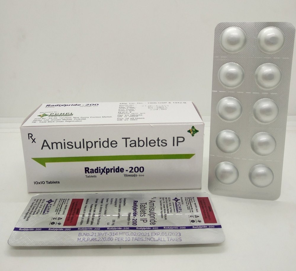 Amisulpride 200mg Tablet - Life Span: 24 Months