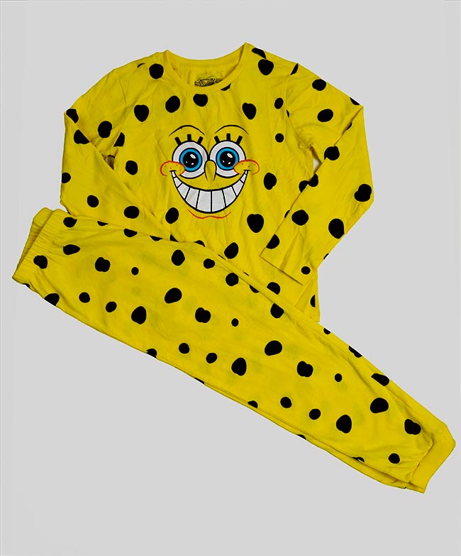 B16649 | SpongeBob Boys Printed Pyjama Set