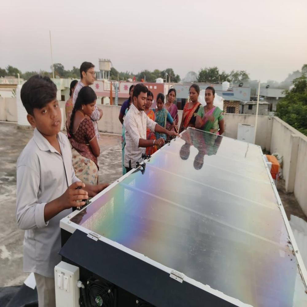 Solar Dryer For Seafood