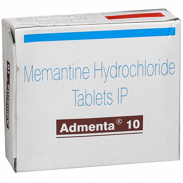 Admenta 10mg Tablet - Ingredients: Memantine Hydrochloride