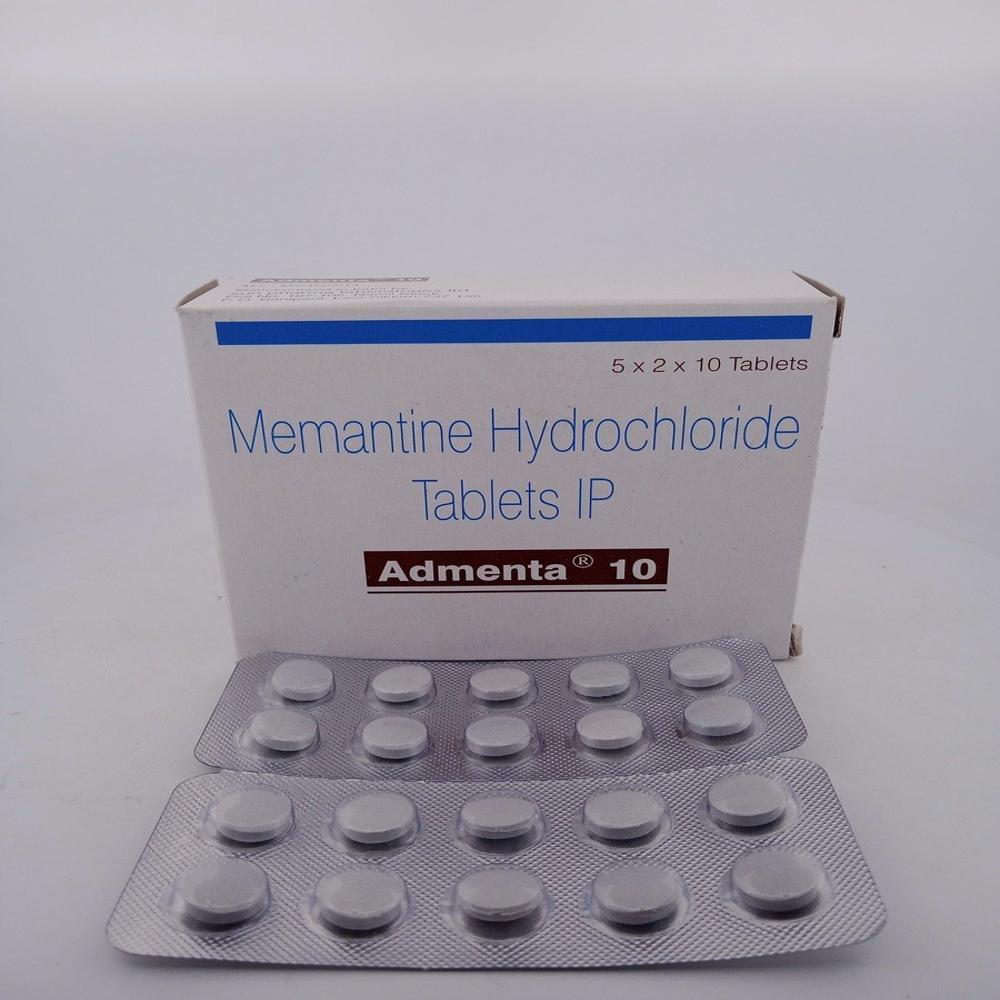 Admenta 10mg Tablet - Ingredients: Memantine Hydrochloride