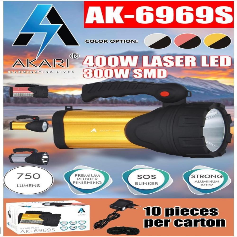 AKARI AK-6969S RECHARGEABLE KISSAN TORCH