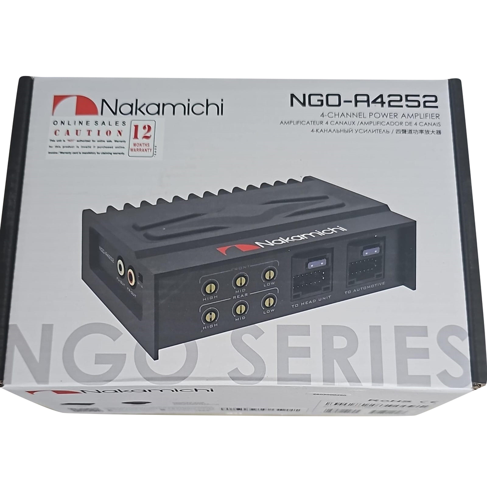 NGOA4252 4 Channel Power Amplifier
