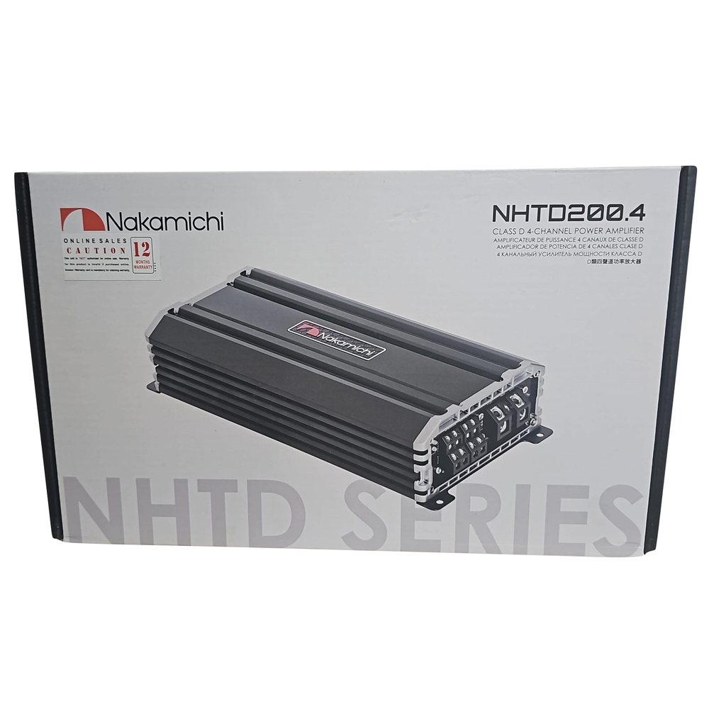 NHTD200.4 Class D 4 Channel Power Amplifier