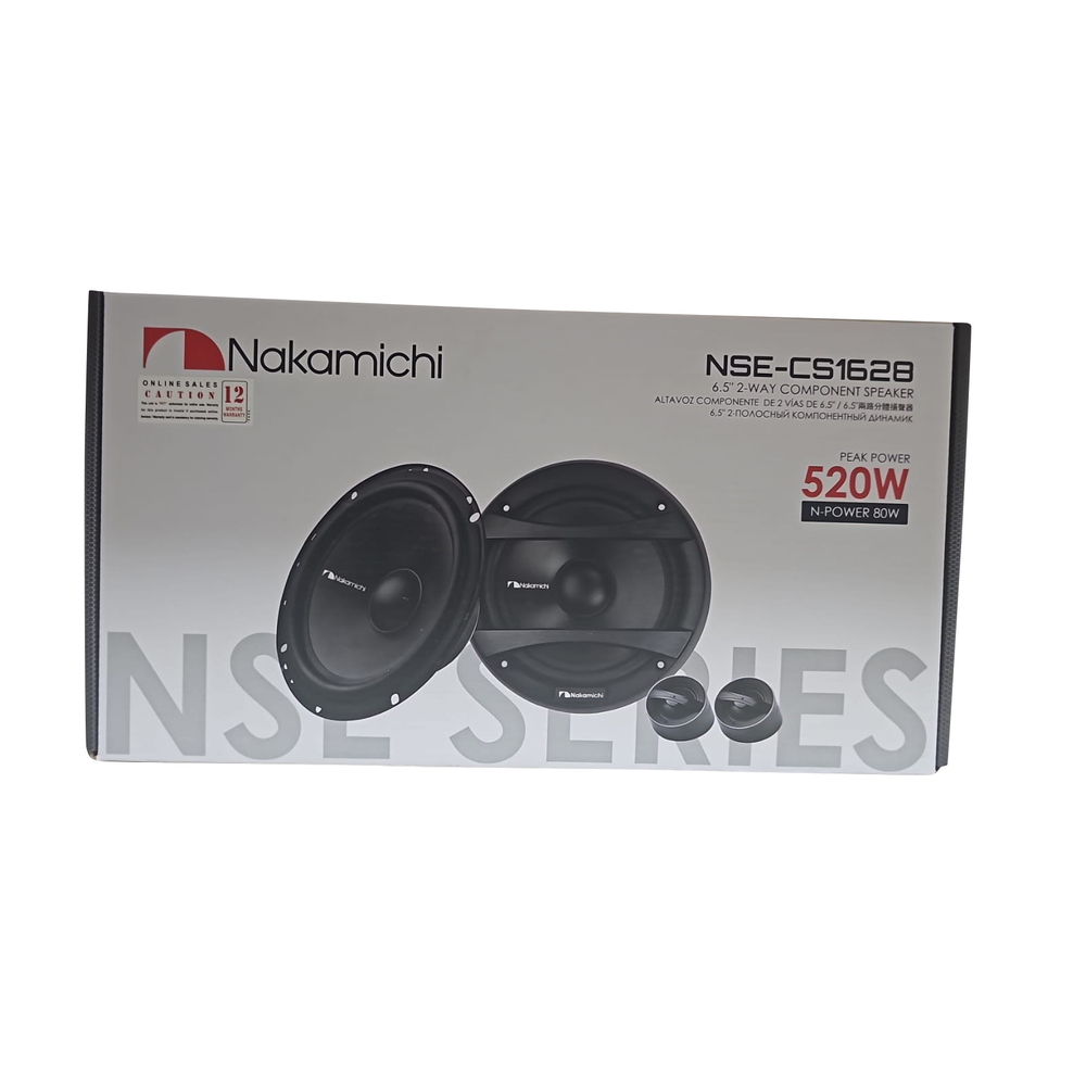 NSECS1628 6.5 Inch 2 Way Component Speaker