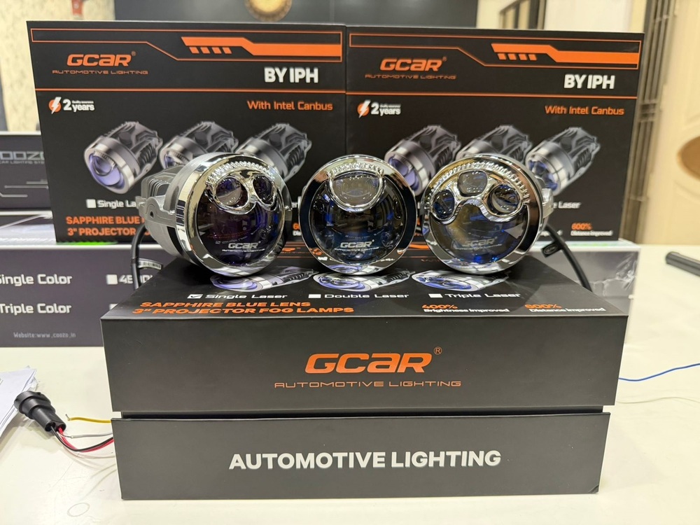 3 Inch Sapphire Blue Lens Projector Fog Lamps