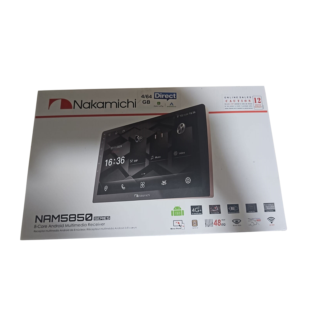 NAM5850 Series 8 Core Android Multimedia Receiver