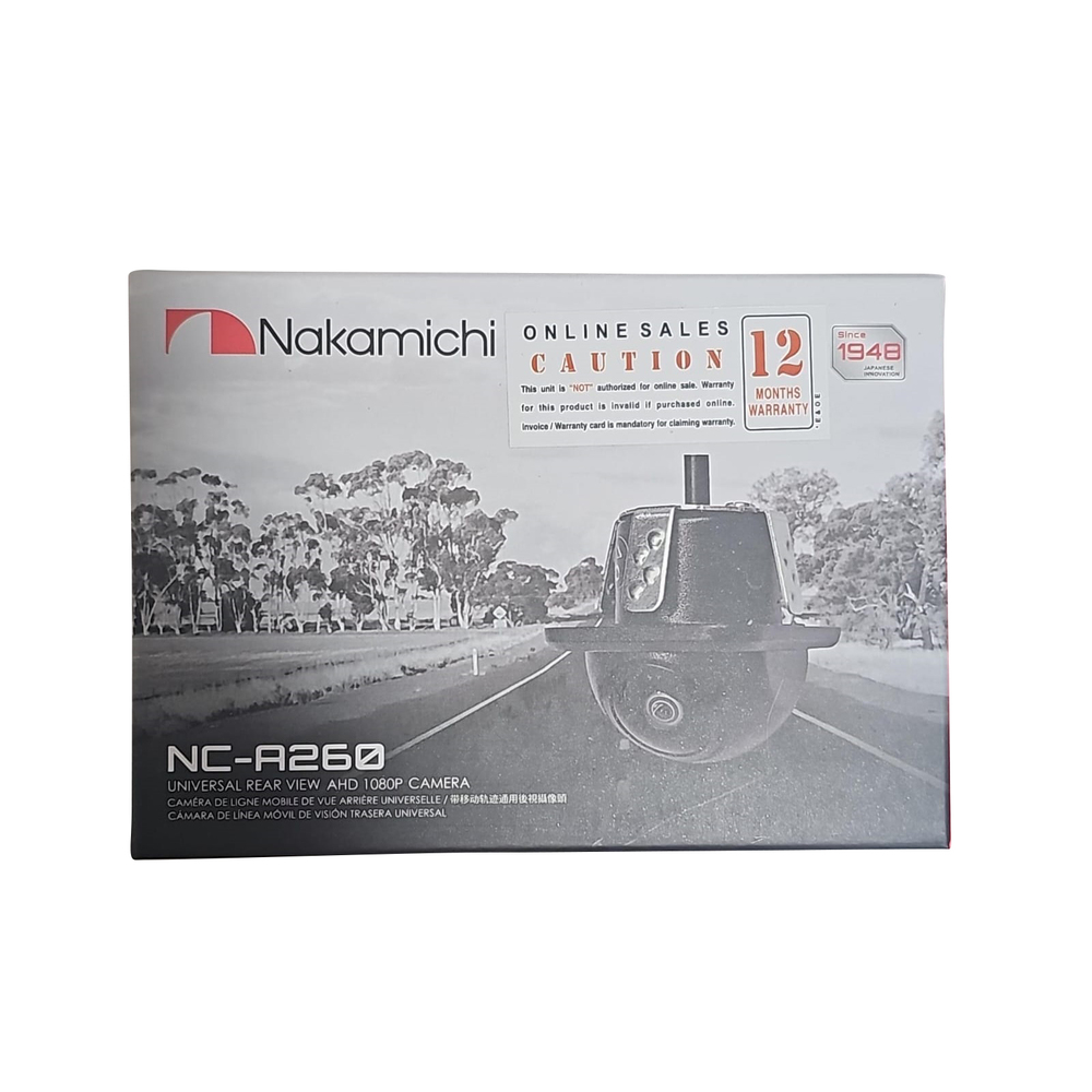 NCA260 AHD 1080P Universal Rear View Camera