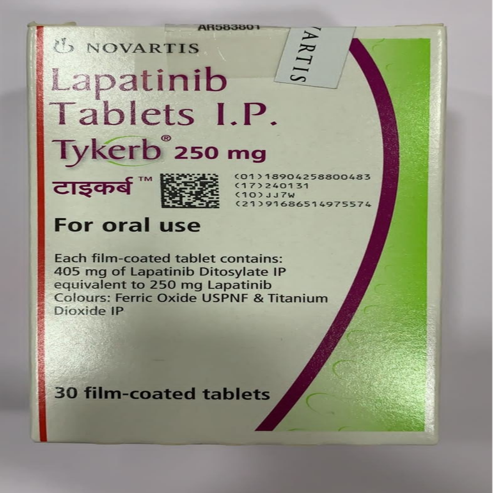 Tykerb Tablets - Origin: India