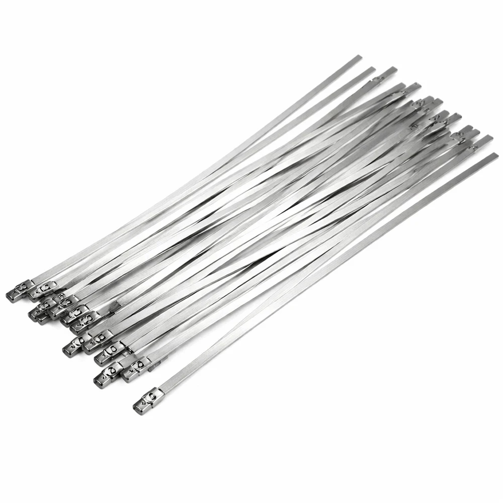 CABLE TIE - SS TIE (400MM * 4.6MM SILVER)